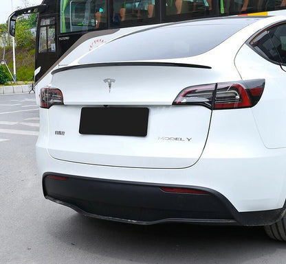 Rear Spoiler Glossy Black Boot Wing Lip for Tesla Model Y (2021-2023)