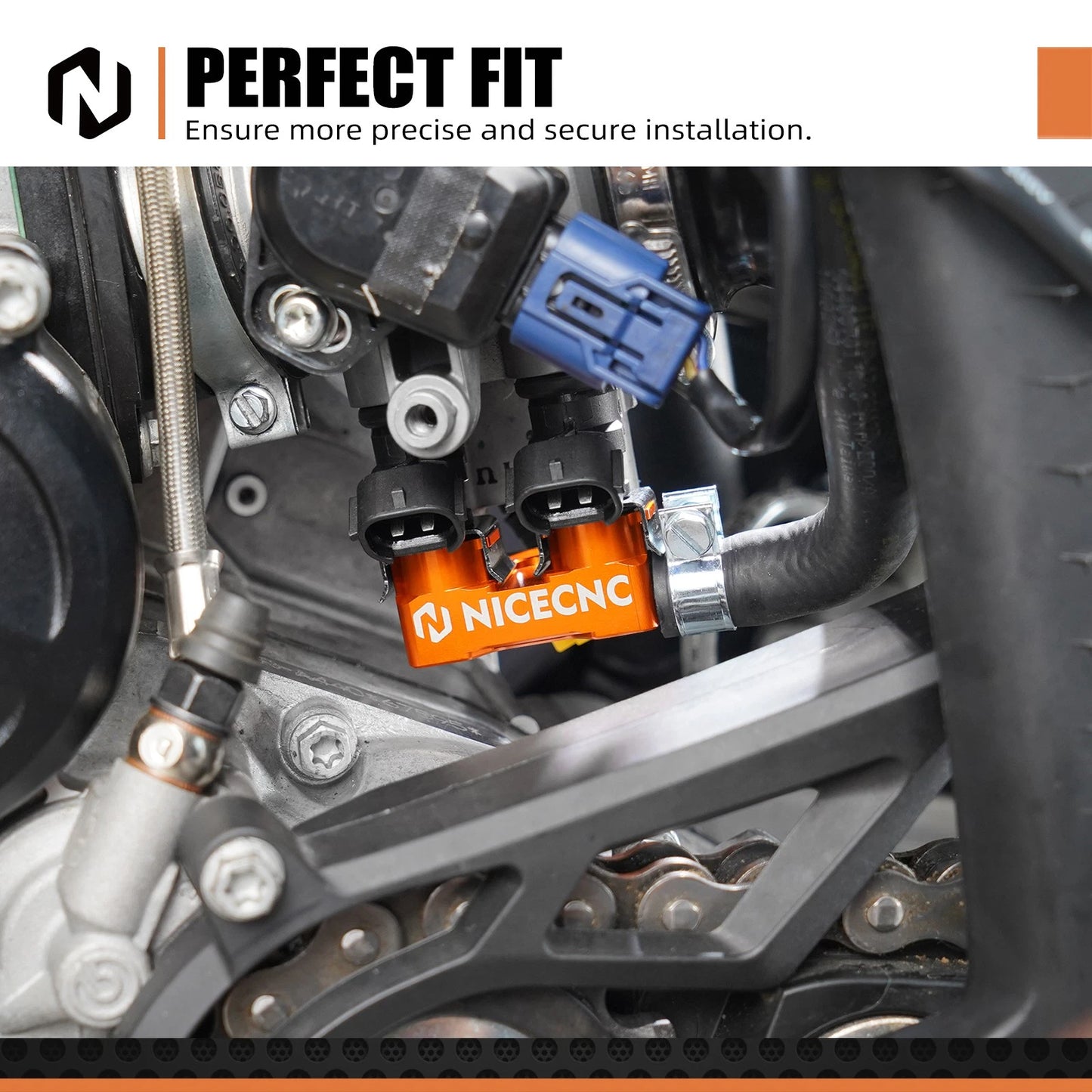 High Flow Fuel Rail for KTM SX/XC 125, EXC, XCW 250/300 (2024-2025)