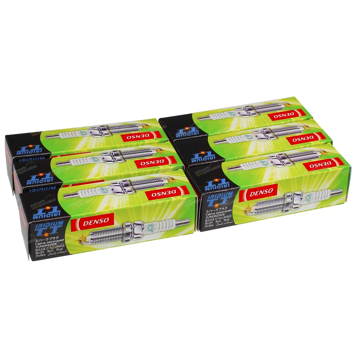 6 x  Iridium Spark Plugs for BMW 733i E23 (1980 - 1982)