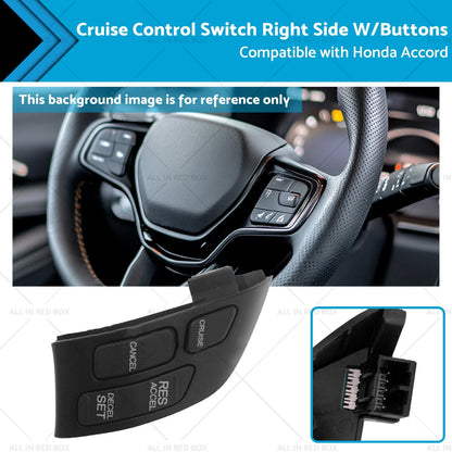Cruise Control Switch Right Side with Buttons for Honda Accord (2003-2004)