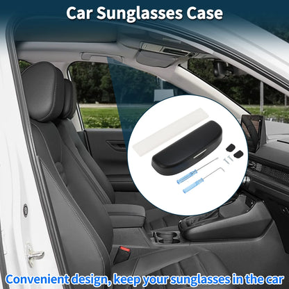 Sunglasses Case for Ford Puma MK2 2020-2025 Black 1 Set