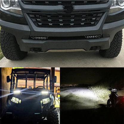 18W 6 LED Work Light Bar for ATV UTV SUV Motorcycle