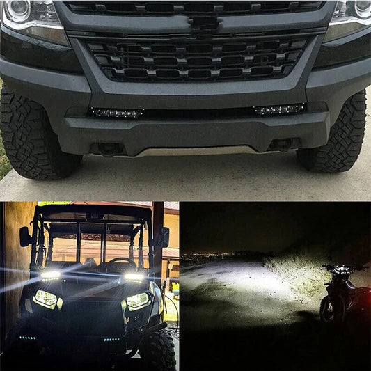 18W 6 LED Work Light Bar for ATV UTV SUV Motorcycle
