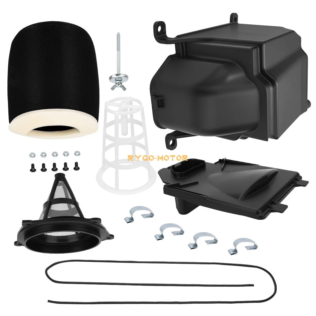 Air Filter Holder Cage Guide & Air Box Case for Yamaha YFZ450 (2004–2013)