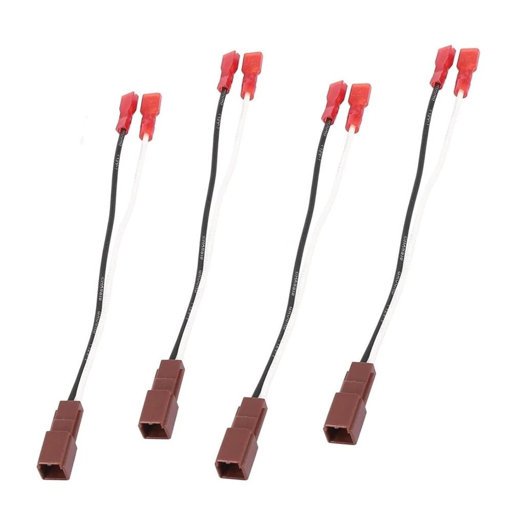 4 x Car Speaker Harness Wire Adaptor for Nissan Xterra Pathfinder (2000-2015)