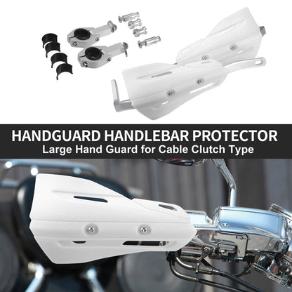 Set Off-road Motorcycle Aluminum Handlebars Plastic Handguards for Motorcycle