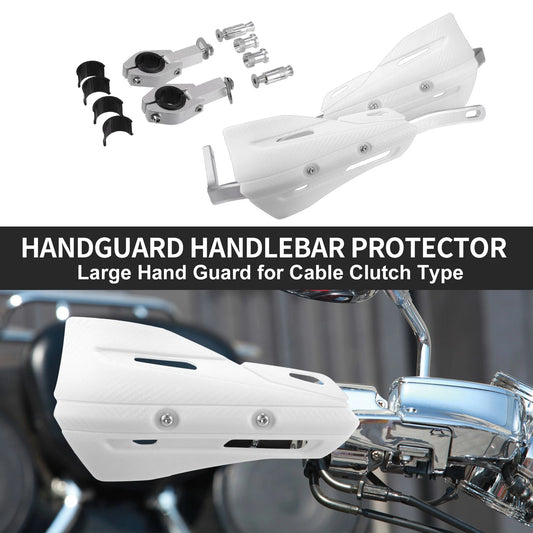Set Off-road Motorcycle Aluminum Handlebars Plastic Handguards for Motorcycle