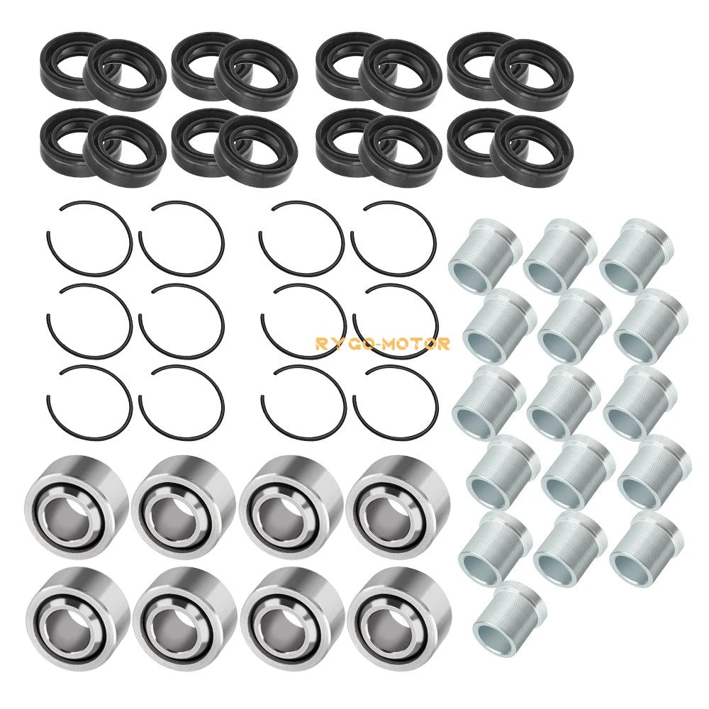 4x A-Arm Bearing Bushing for Honda TRX250X TRX400EX TRX450R TRX700XX