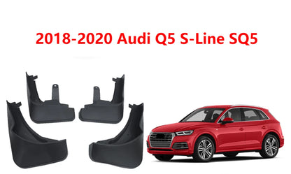 Mud Flaps Splash Guards for Audi Q5 S-Line SQ5 (2018-2020)