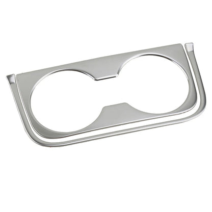 Stainless Steel Rear Cup Holder Cover Trim for Toyota Sienna (2021-2022)