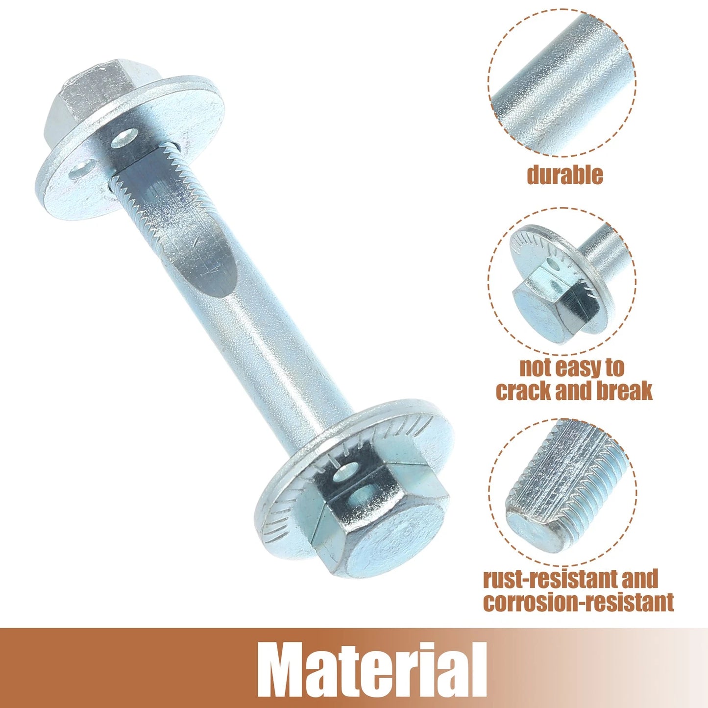 Eccentric Alignment Camber Bolt Set for Mitsubishi Lancer (2002-2006)