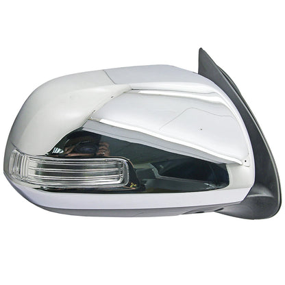 Chrome Electric Door Side Mirror w/ LED for Toyota Hilux (2011-2022)