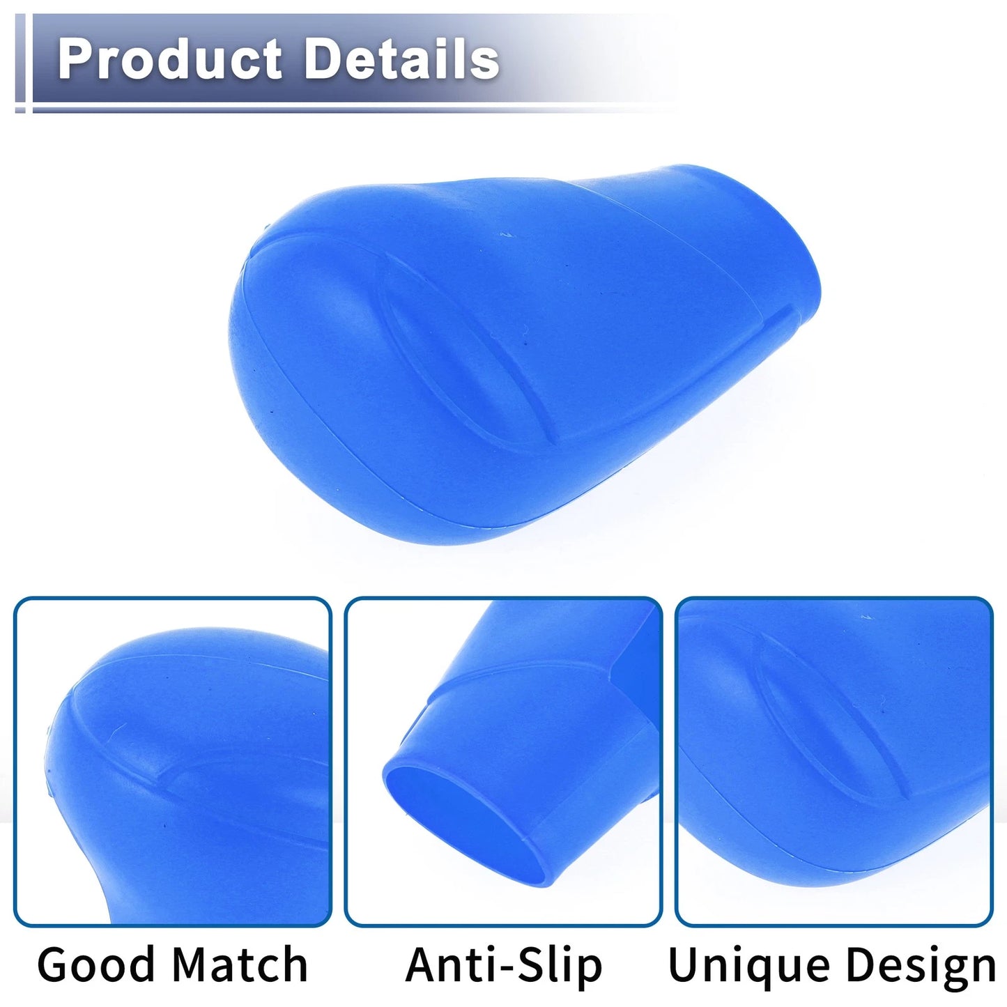 Blue Silicone Automatic Gear Shift Knob Cover for Mazda 3 (2014-2019)