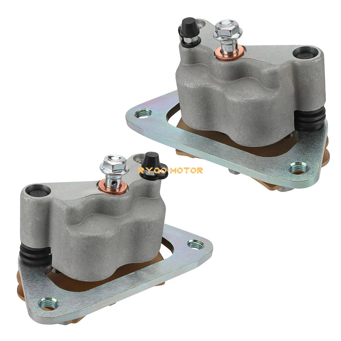 2 x Brake Calipers w Pads for Polaris RZR 800 RZR S 800 (2008–2014)