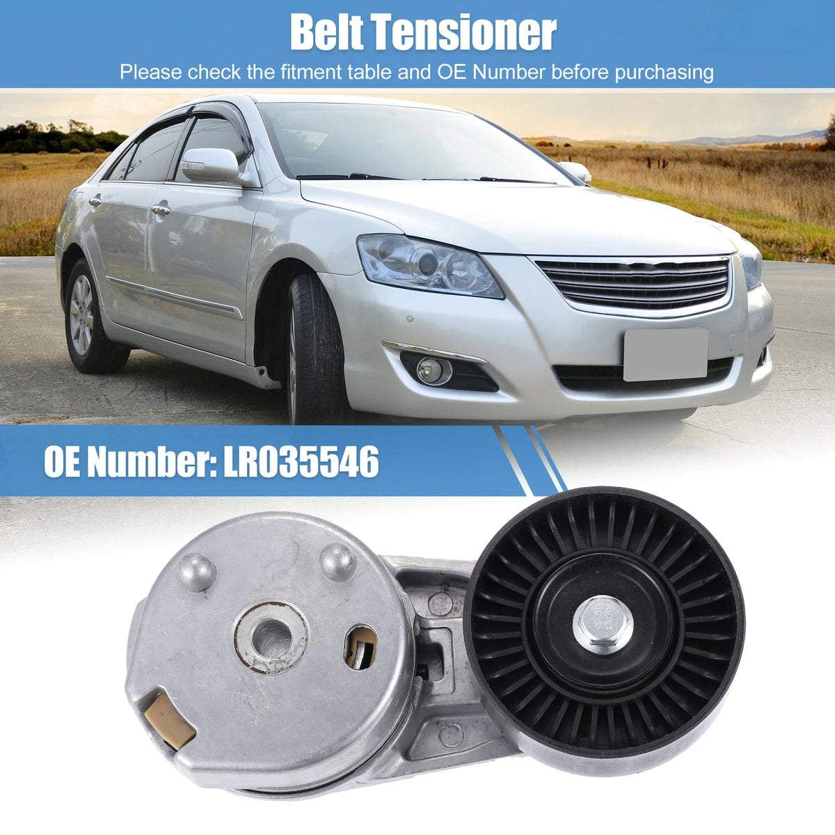 Engine Belt Tensioner Pulley for Land Rover Range Rover (2013-2021)