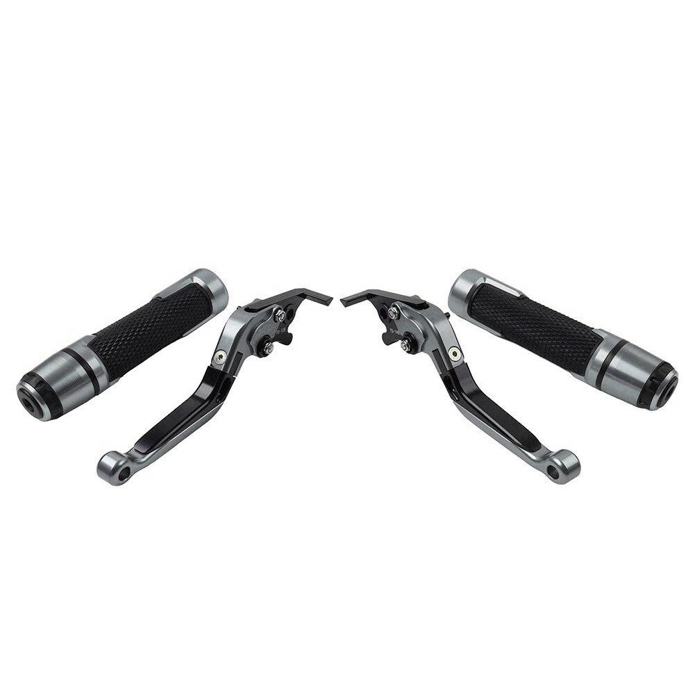 Titan Folding Brake Clutch Levers Grip Set for Suzuki GSXR600/750 (2006-2019)