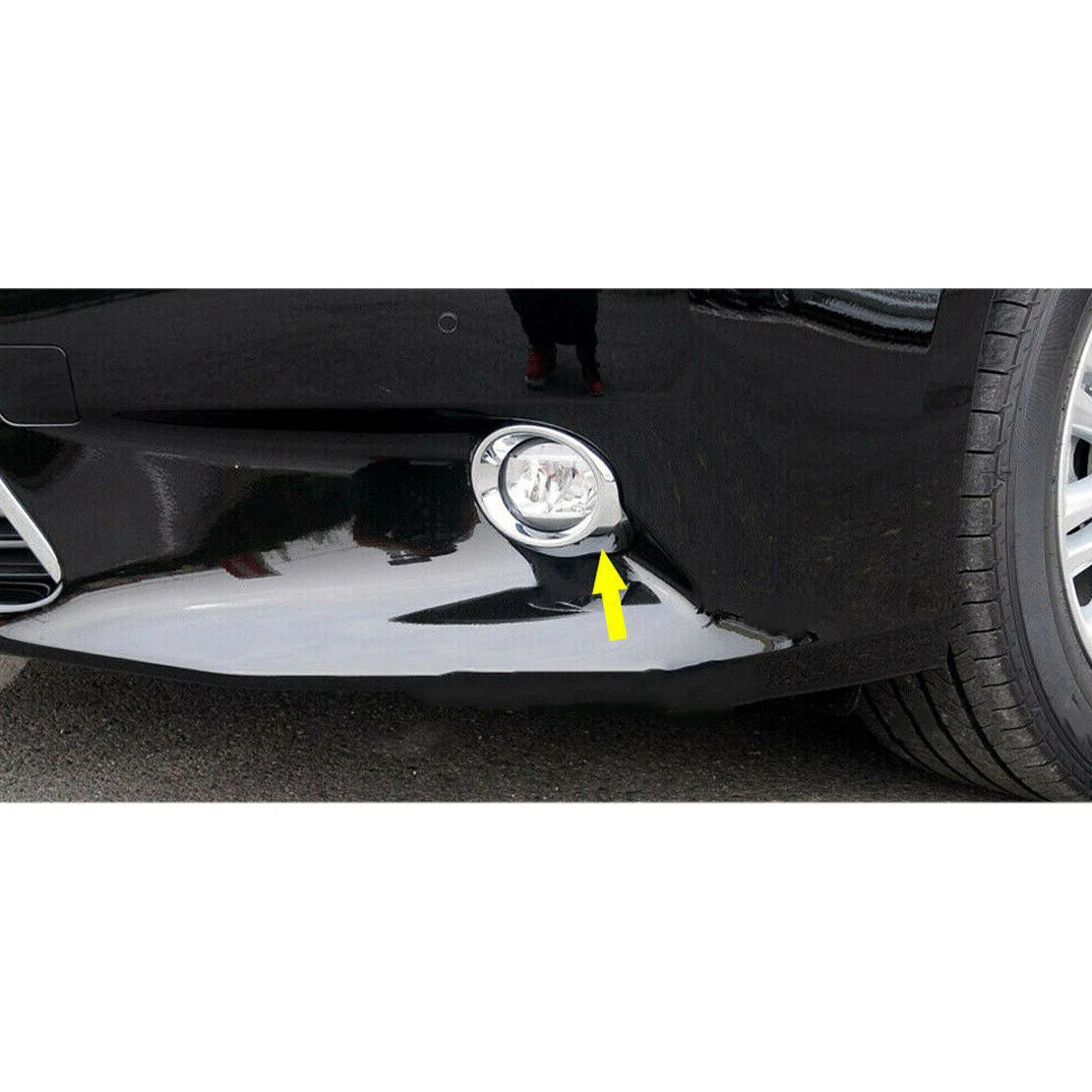 Front Fog Light Bezel Cover Trim for Lexus ES300H ES350 (2013-2015)