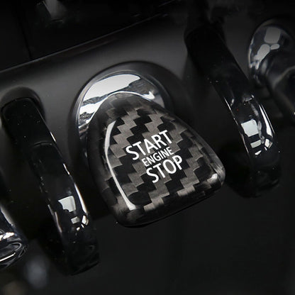 Carbon Fiber Engine Start Stop Button Trim for BMW Mini Cooper F54 F55 F56 (2014-2023)
