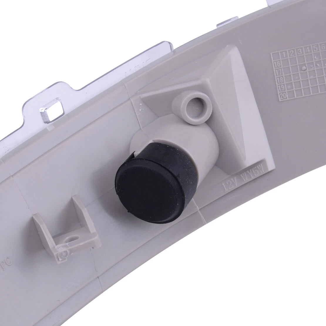 Right Side Mirror Indicator Turn Signal Light for Citroen C3 (2016-2018)