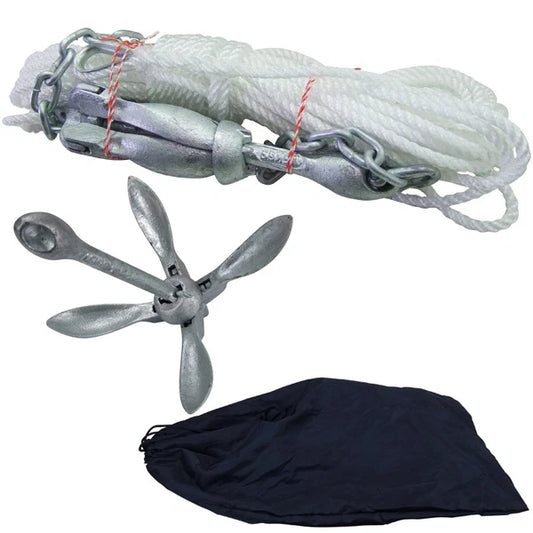 Jet Ski Anchor Kit 1.5KG Collapsible Folding Grapnel for Jet Ski GTX/RXP/RXT