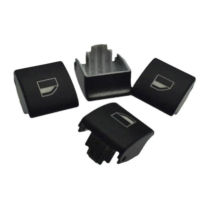 4x Window Switch Button Caps for BMW E46 323i 325i 330i M3 328i (1998-2006)