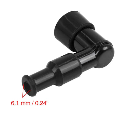 Spark Plug Cap 90 Degree Black Waterproof for CG125 GN125