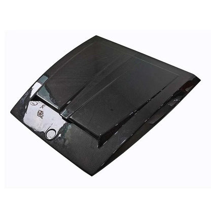 Carbon Fiber Hood Panel Cover Trim for Benz G W463 2019-2023