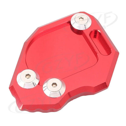 Kickstand Side Stand Plate Pad for BMW F800GS (2008-2014) - Red