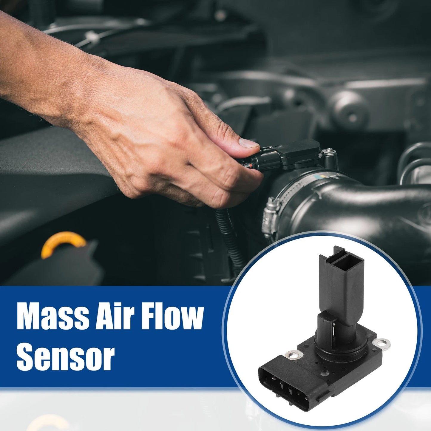 6.6L Mass Air Flow MAF Sensor for Chevy Silverado 2500HD (2006-2010)