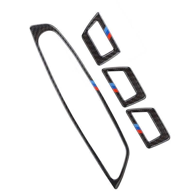 Carbon Fiber LHD Window Switch Cover for BMW F10 5 Series (2011-2017)