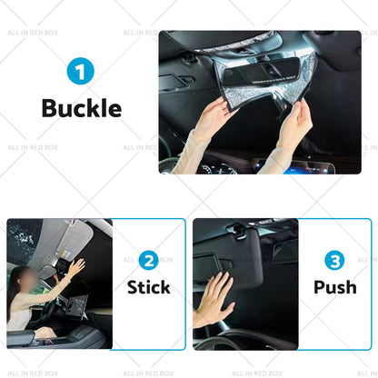 6 Layer Thick WindScreen Sun Shade for MG4 (2022-2025) UV Protection