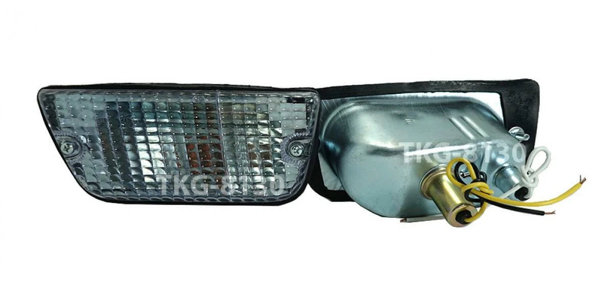 Clear Front Bumper Indicators  Light for Nissan Datsun 620 (1972-1979)