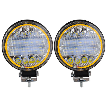 LED Work Light Bar Round Spot Flood for ATV Truck