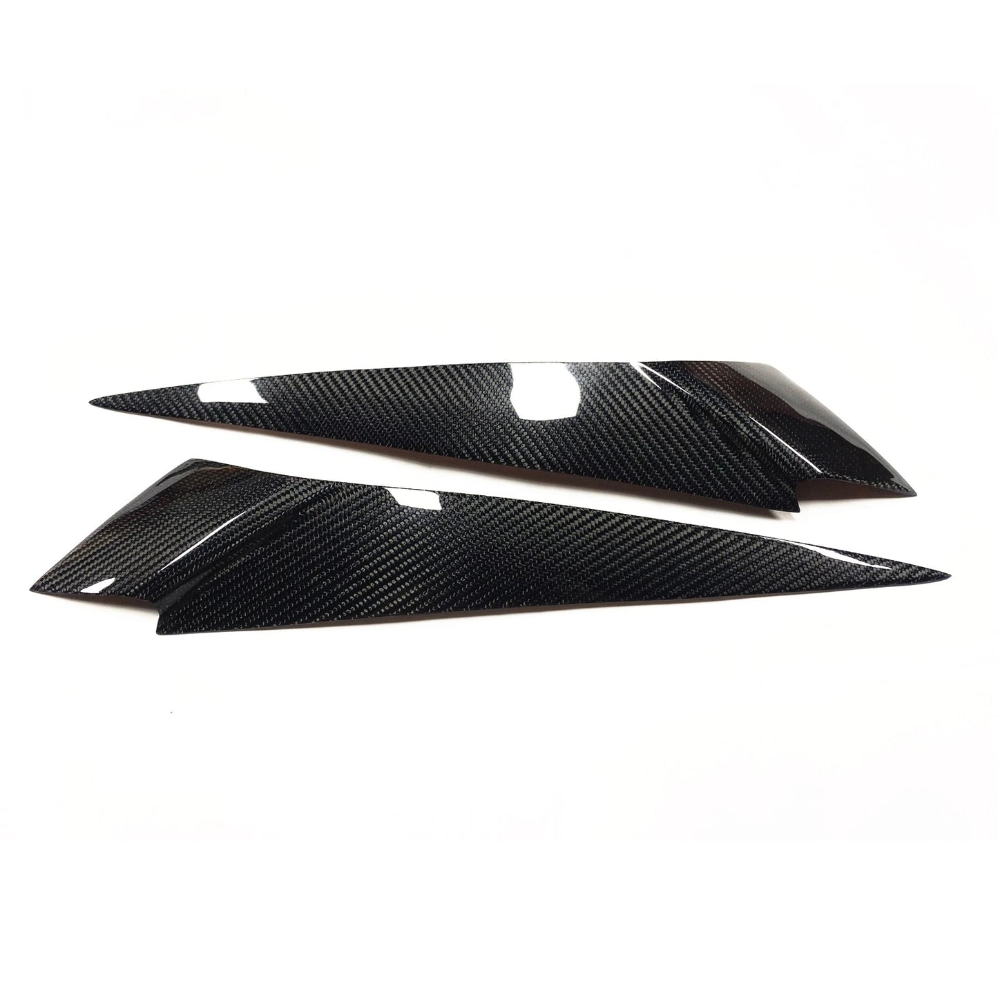 Carbon Fiber Headlight Eyebrow Covers for BMW X1 E84 (2009-2015)