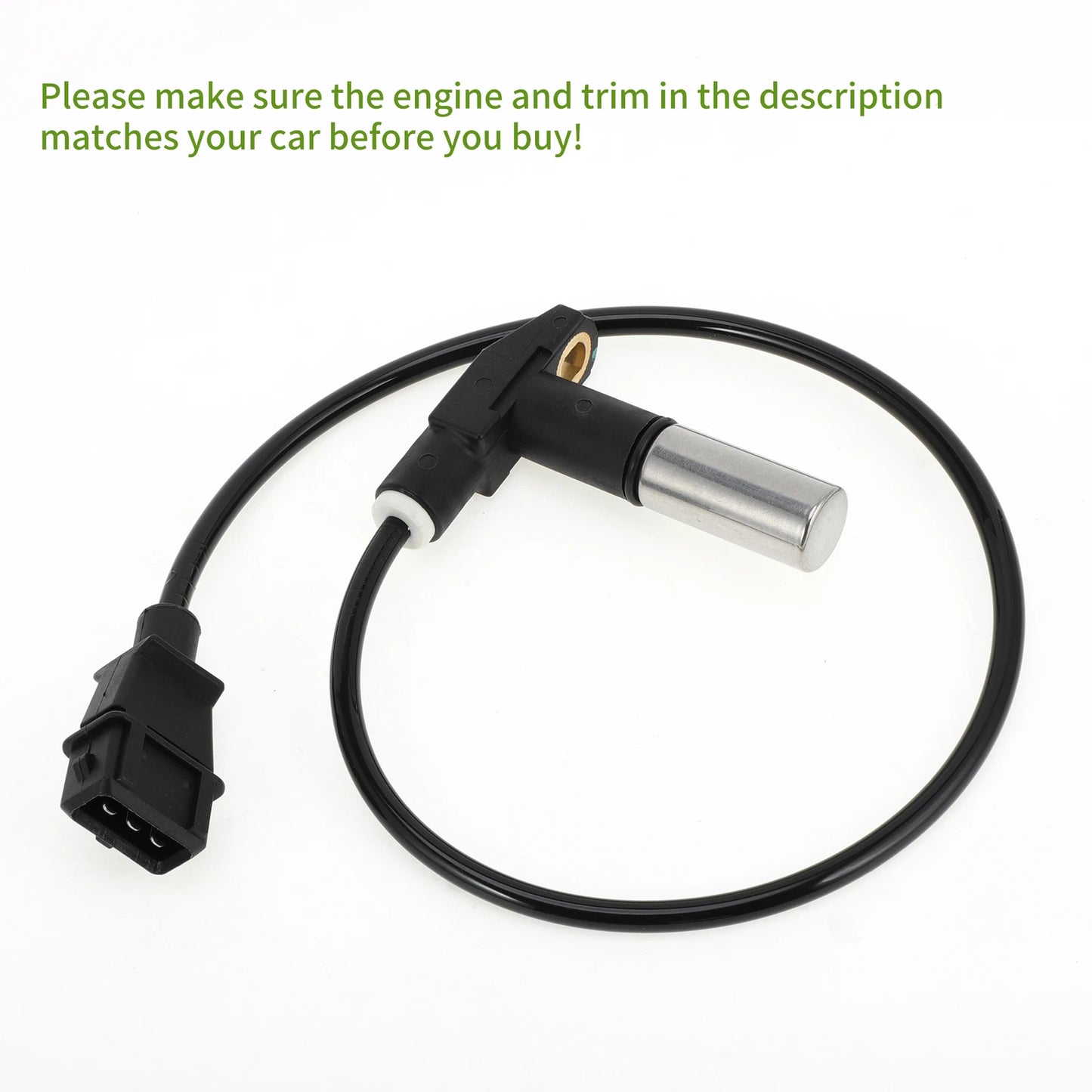Crankshaft Position Sensor for BMW 325 2.7 (1986-1987) 1 x Black