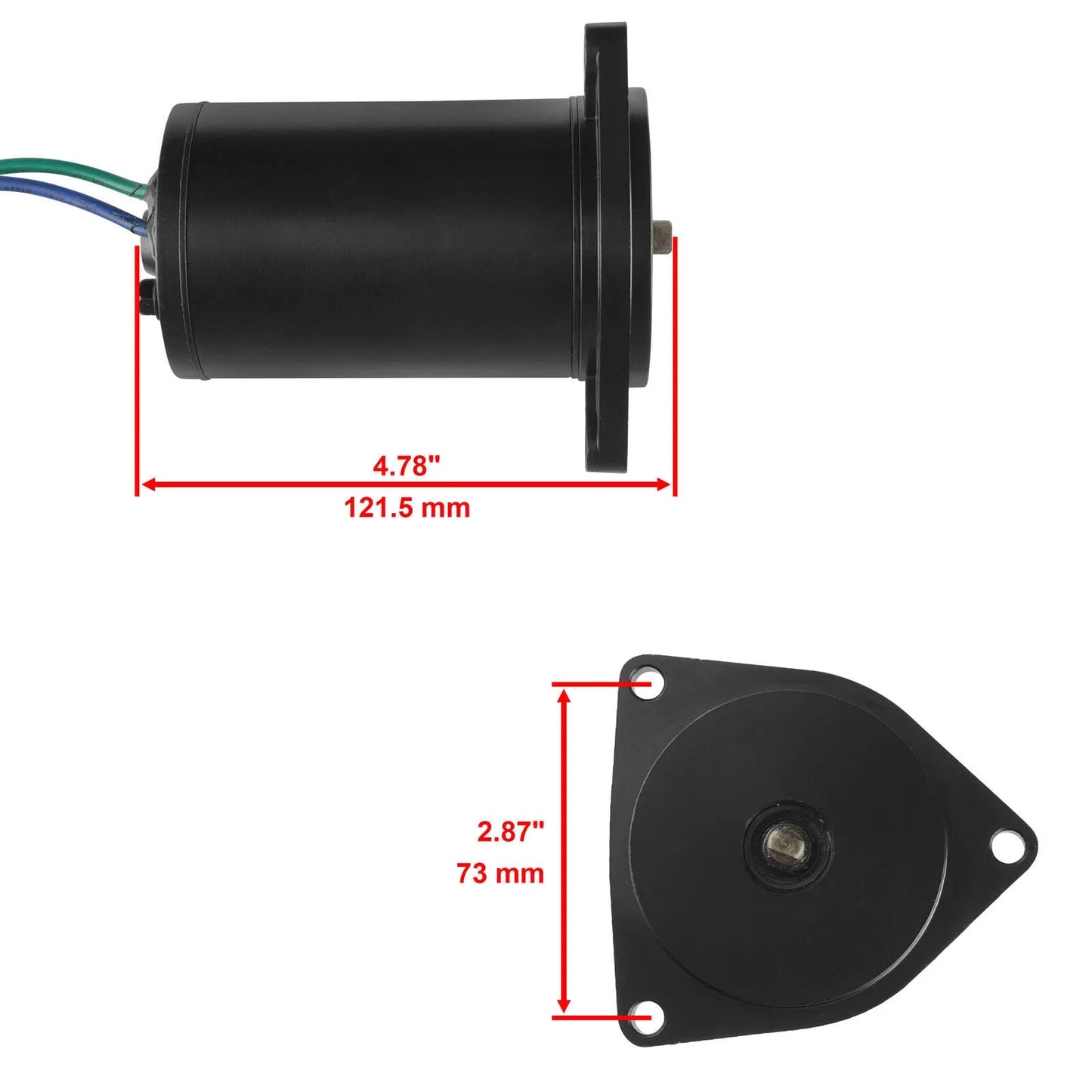 Tilt Trim Motor for Yamaha 40-90HP 6H1-43880-02