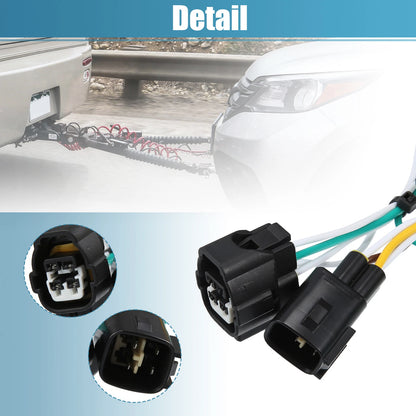 4-Pin Trailer Wiring Harness for Jeep Wrangler (1998-2006)