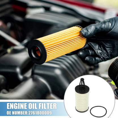 Engine Oil Filter with O Ring for Mercedes-Benz C300 (2015-2023)