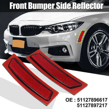 Bumper Reflector  Red for BMW F30 F31 LCI 340i (2016-2019)