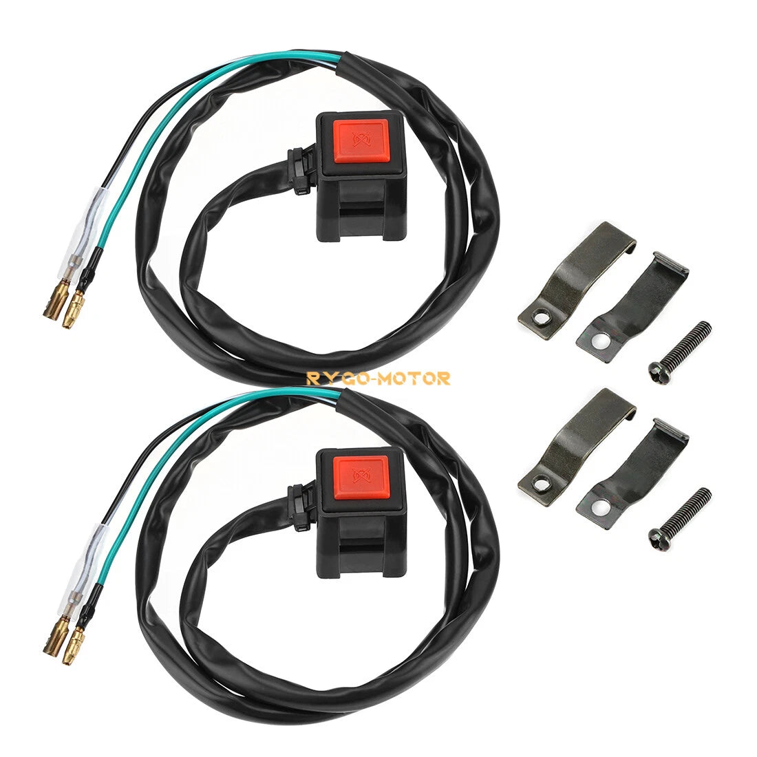 2 x Handlebar Kill Switch for Yamaha IT175 IT200 IT250 IT465 IT490 (1981-86)