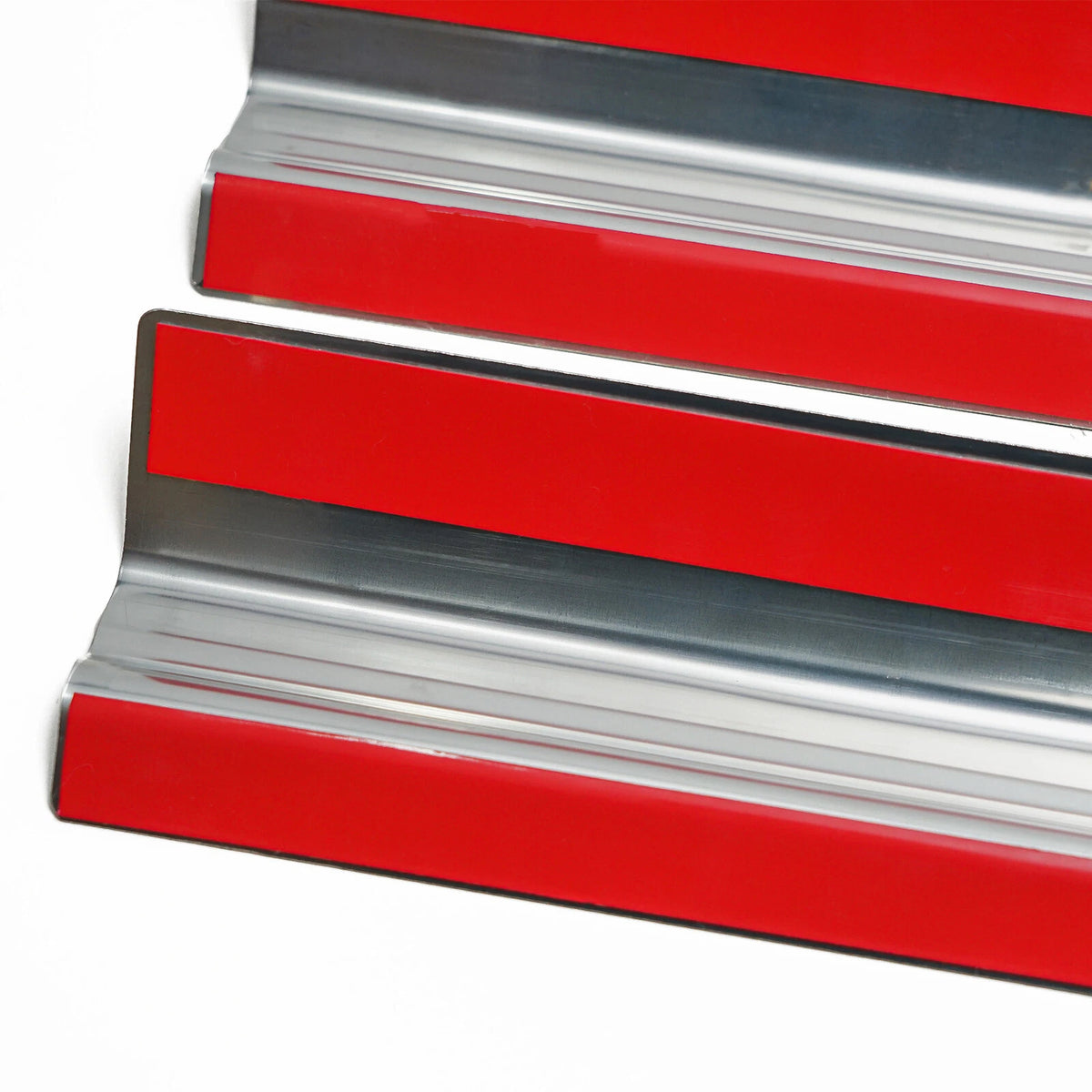 Stainless Chrome Door Sill Scuff Plates for Mazda BT-50 (2021-2025)