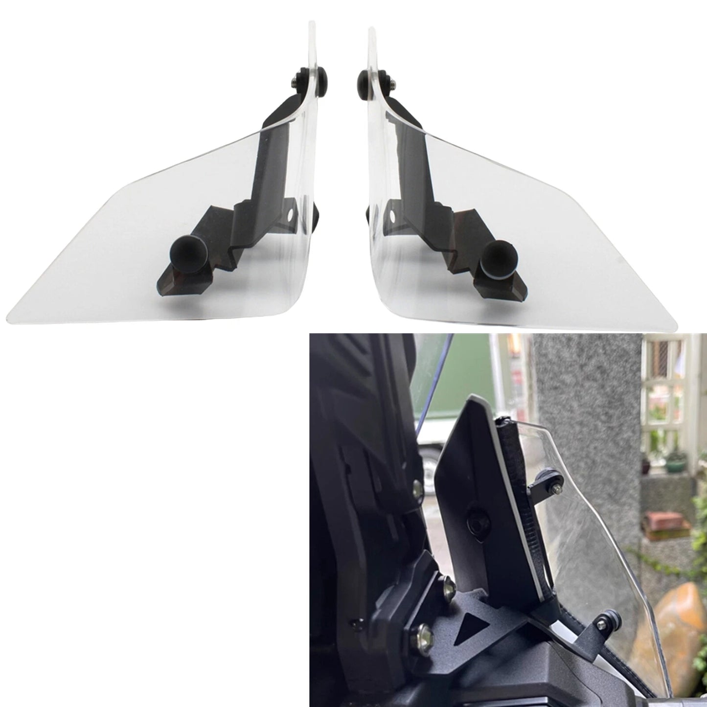 Windshield Side Deflector Cover for Honda CRF 1100 LA (2019-2023)