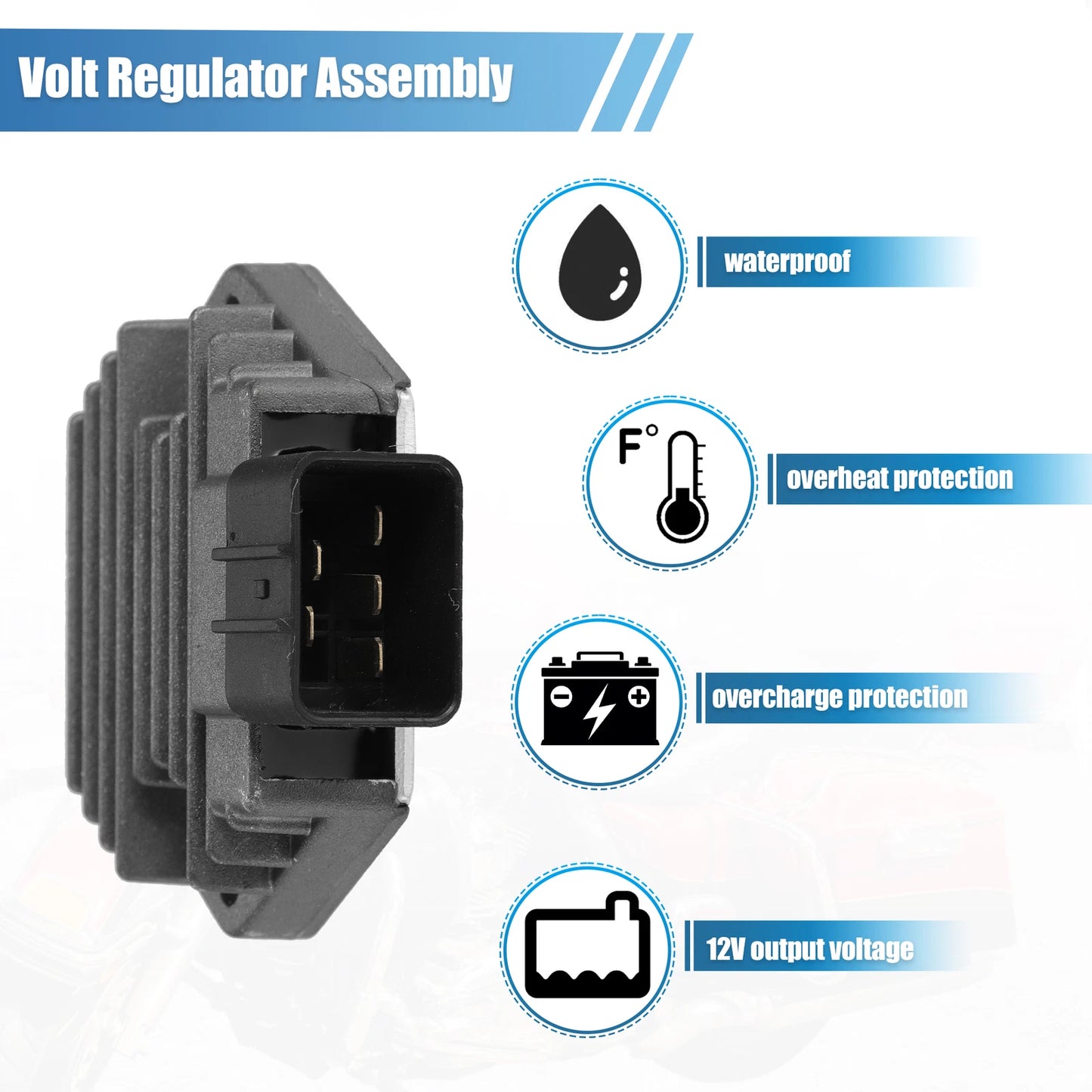 Voltage Regulator Rectifier for Honda CBF250 (2004-2006)