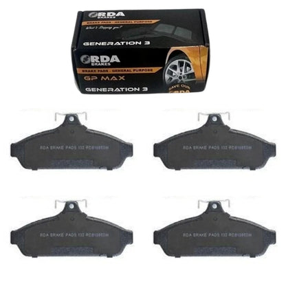 Front RDA Brake Pads for Commodore VB-VS