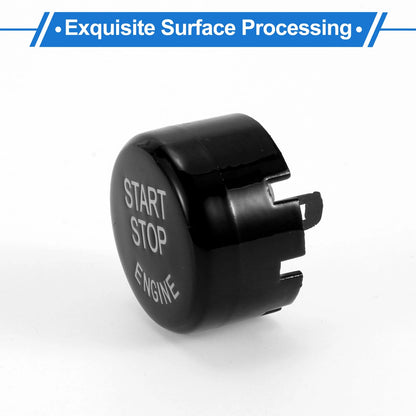 Car Push Start Button Cover for BMW 2.5cm Black Button Protection