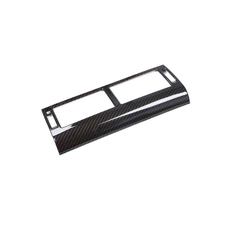 Carbon Style Center Air Condtion Outlet Vent Cover Overlay For Discovery Sport