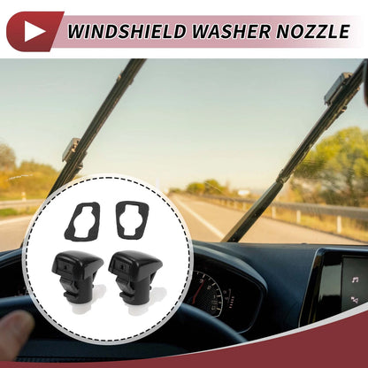 Windshield Washer Nozzle 2 x for Cadillac SRX (2010–2016)