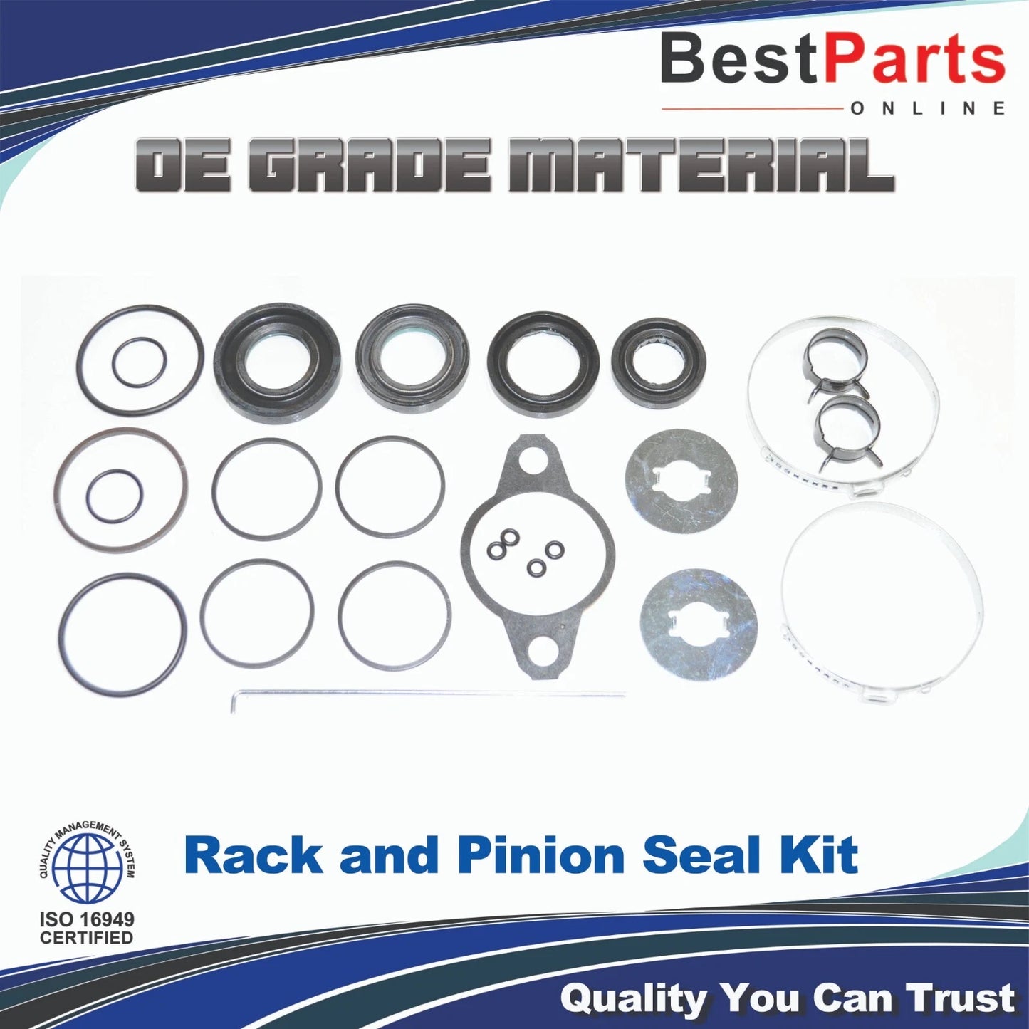 Rack and Pinion Seal Kit / 1x / Rack and Pinion Seal Kit for Honda Accord (2003–2007)