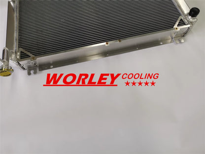 Aluminum Radiator + Shroud for Nissan Patrol Y60 GQ 4.2L TB42S (1987-1997)