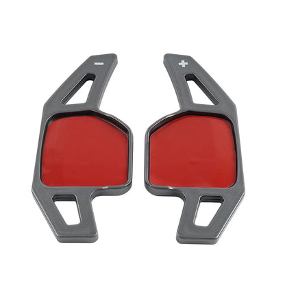 Steering Wheel Shifter Paddle Extensions Gray for Audi A3 A4 A5 A6 A7 (2006-2020)